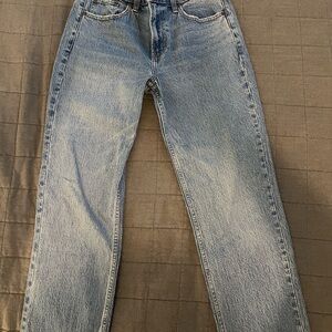 Abercrombie & Fitch Light Blue Straight Jeans